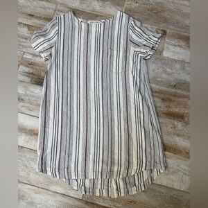 Anthropologie Cloth & Stone Multicolor Striped Dress
